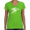 Women's V-Neck Fine Jersey Tee Thumbnail