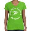 Women's V-Neck Fine Jersey Tee Thumbnail